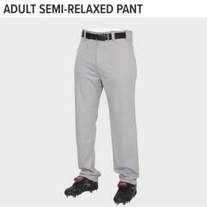 MEN’s Rawlings ⚾️ Semi-Relaxed fit grey baseball pants - M